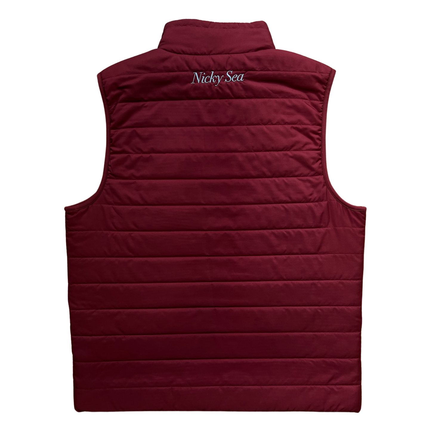 Crimson Comfort Quilted Warmth Vest